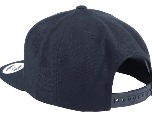 3D Man Black Snapback - Blackletter