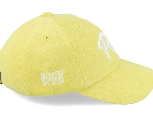 3d Pride Logo Frotte Terry Yellow Dad Cap - Fair