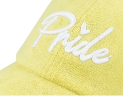 3d Pride Logo Frotte Terry Yellow Dad Cap - Fair
