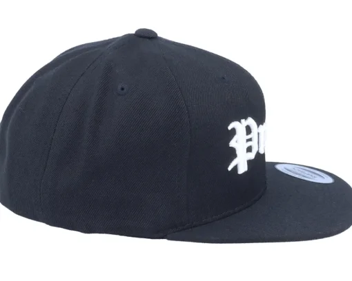 3D Proud Black Snapback - Blackletter