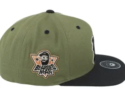 3D Sport Logo Side Patch Olive/Black Snapback
