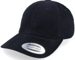 Dad Cap Manchester Black Adjustable - Yupoong