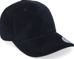 Dad Cap Manchester Black Adjustable - Yupoong
