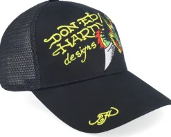 Dag-drag Black/Black Trucker - Ed Hardy