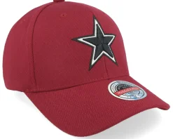 Dallas Cowboys Classic Red Burgundy Adjustable - Mitchell & Ness