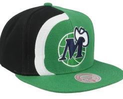 Dallas Mavericks Dallas Mavericks Retroline Green Snapback - Mitchell & Ness