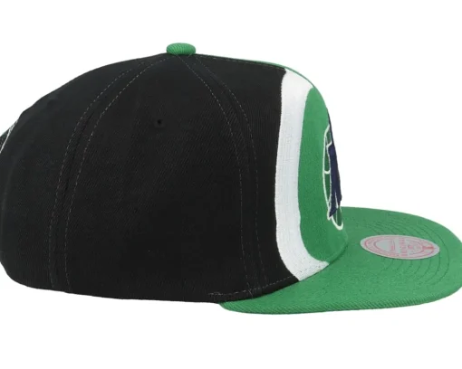 Dallas Mavericks Dallas Mavericks Retroline Green Snapback - Mitchell & Ness
