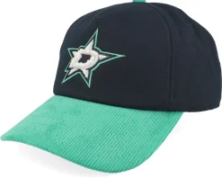 Dallas Stars Burnett Black/Blue Corduroy Dad Cap - American Needle