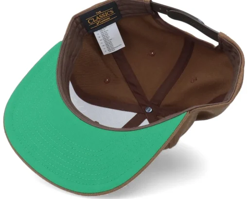 Dandelion In The Wind Brown Snapback - Iconic