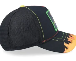 Dangerously Supercharged Black A-Frame Trucker - Goorin Bros.