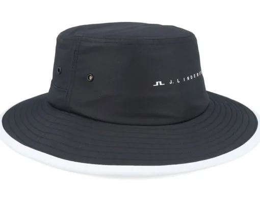 Danny Hat Black Bucket - J.Lindeberg