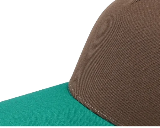 Dark Brown/Dark Teal/Orange A-frame Trucker - Equip