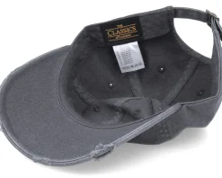Dark Grey Destroyed Dad Cap - Yupoong