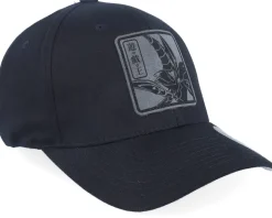Dark Magician Grey Engraved Black Flexfit - Yu-Gi-Oh
