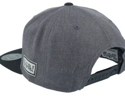 Dark Magician Grey Engraved Charcoal Snapback - Yu-Gi-Oh