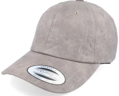 Darktaupe Low Profile Coated Dad Cap - Yupoong