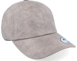 Darktaupe Low Profile Coated Dad Cap - Yupoong
