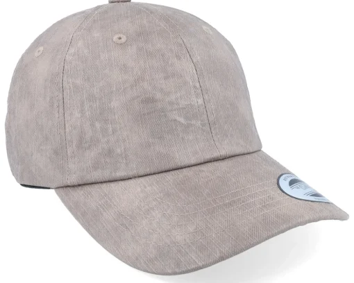 Darktaupe Low Profile Coated Dad Cap - Yupoong