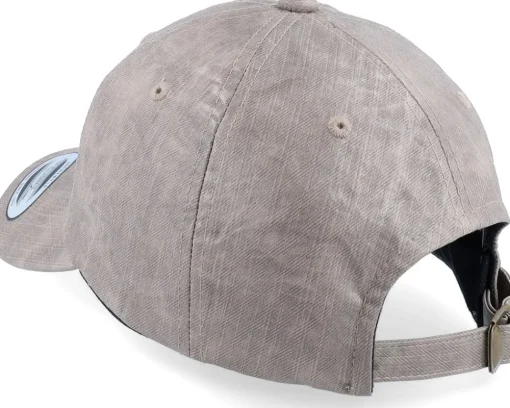 Darktaupe Low Profile Coated Dad Cap - Yupoong