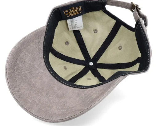 Darktaupe Low Profile Coated Dad Cap - Yupoong