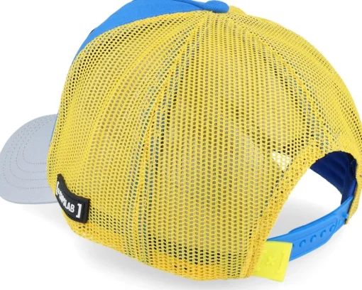Dc Comics Batman Beige/Blue/Grey A-Frame Trucker - Capslab