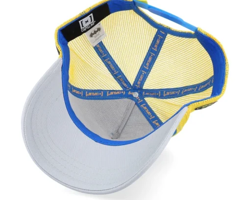 Dc Comics Batman Beige/Blue/Grey A-Frame Trucker - Capslab