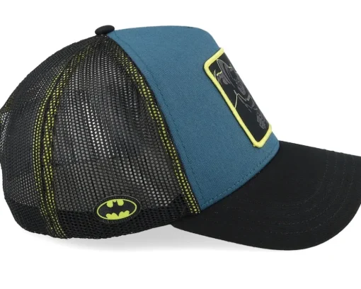 Dc Comics Batman Black/Blue A-Frame Trucker - Capslab
