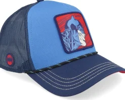 Dc Comics Batman Blue A-Frame Trucker - Capslab