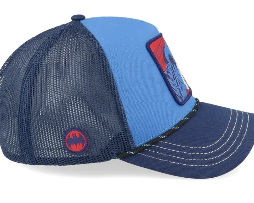 Dc Comics Batman Blue A-Frame Trucker - Capslab