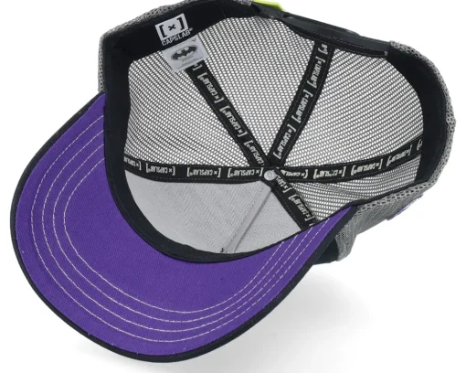 Dc Comics Joker Black A-Frame Trucker - Capslab