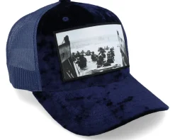 D-day Battle Of Normandy Navy A-frame Trucker - Calza Pennello