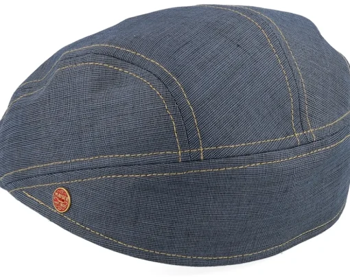 Delian Savona Blue Flat Cap - Mayser