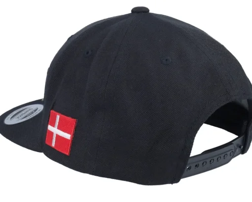 Denmark Army Skull Black Snapback - Army Head