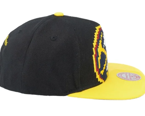Denver Nuggets 8 Bit Xl Black/Yellow Snapback - Mitchell & Ness