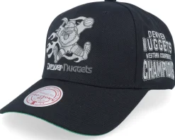 Denver Nuggets Beautiful Chaos Pro Cap Hwc Black Adjustable - Mitchell & Ness