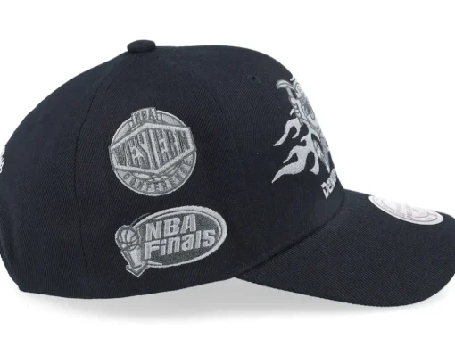 Denver Nuggets Beautiful Chaos Pro Cap Hwc Black Adjustable - Mitchell & Ness