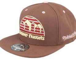 Denver Nuggets Brown Sugar Bacon Fitted - Mitchell & Ness