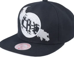 Denver Nuggets Paint By Number Hwc Blue Snapback - Mitchell & Ness