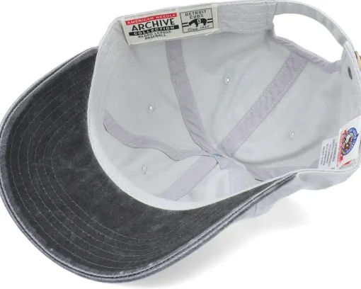 Detroit Cubs Archive Grey/Black Dad Cap - American Needle