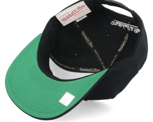 Detroit Pistons Back2back HWC Black Snapback - Mitchell & Ness
