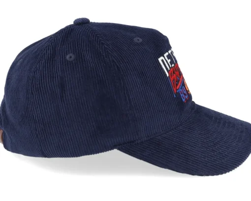 Detroit Pistons Bad Boys Strapback Detroit Pistons Dark Navy - Mitchell & Ness