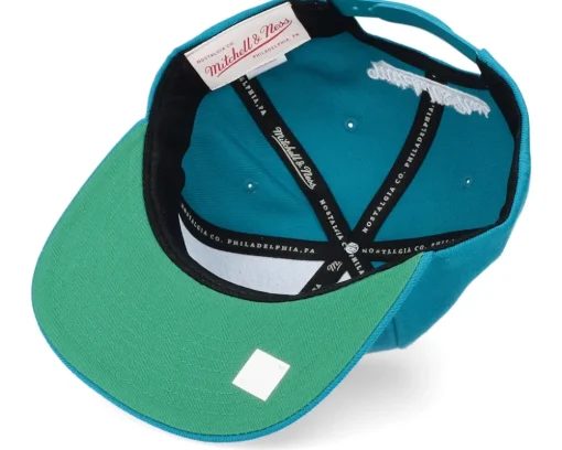 Detroit Pistons Team Ground 2.0 Teal Snapback - Mitchell & Ness