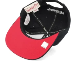 Detroit Pistons Team Script 2.0 Black Snapback - Mitchell & Ness