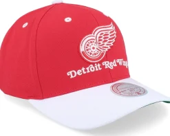 Detroit Red Wings All In 2.0 Pro Red/Yellow Adjustable - Mitchell & Ness