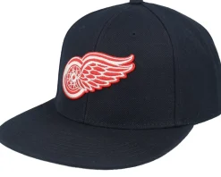 Detroit Red Wings Archive 400 Black Snapback - American Needle