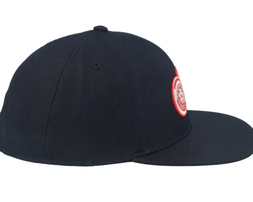 Detroit Red Wings Archive 400 Black Snapback - American Needle