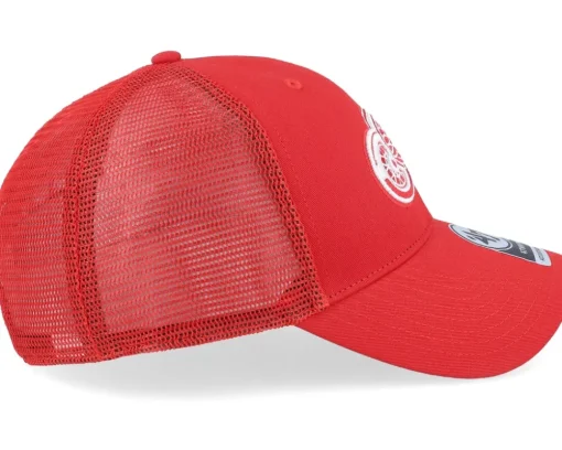 Detroit Red Wings Branson Mvp Red/White Trucker - 47 Brand
