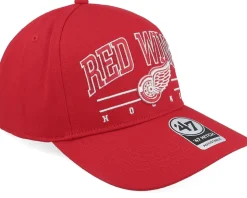 Detroit Red Wings Roscoe 47 Hitch Cap Red A-frame Adjustable - 47 Brand