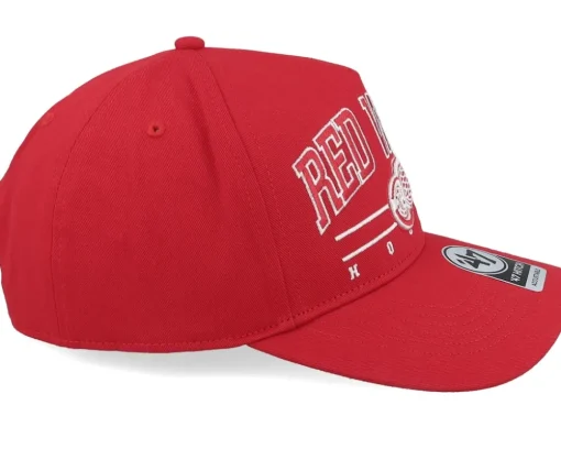 Detroit Red Wings Roscoe 47 Hitch Cap Red A-frame Adjustable - 47 Brand