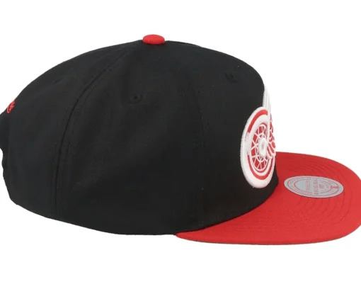 Detroit Red Wings Team 2 Tone 2.0 Black/Red Snapback - Mitchell & Ness